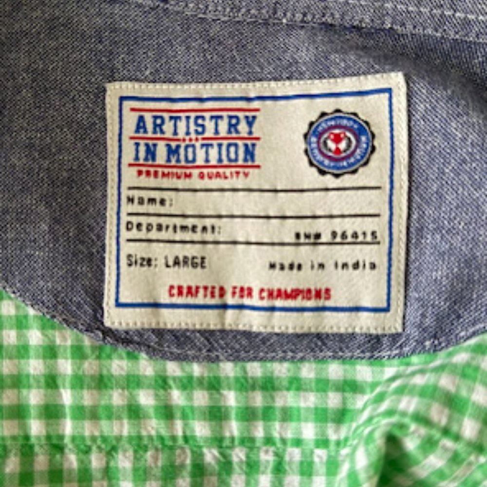 Checkered Button Up - Picture 2 of 2